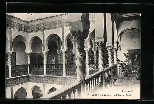 AK Alger, Intérieur de l`Archevêché