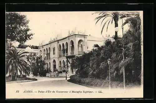 AK Alger, Palais d`Été du Gouverneur à Mustapha Superieur