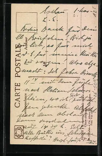 Künstler-AK Hansi: We are waiting for the Cheneral