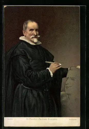 Künstler-AK El Escultor Martinez Montanez