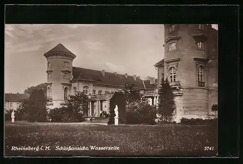 AK Rheinsberg i. M., Schloss, Wasserseite