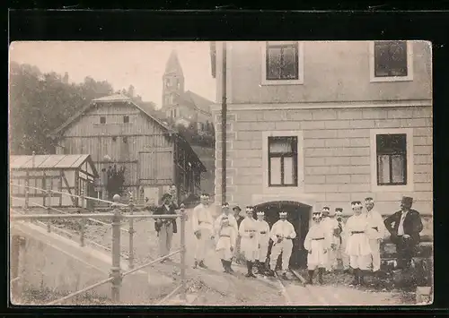 AK Hallein, Salzbergwerk, Einfahrt, Dürnberg