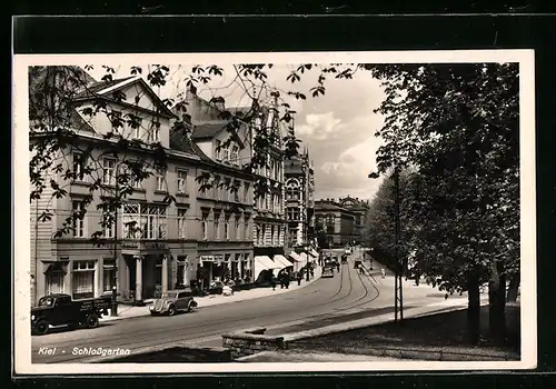 AK Kiel, Strasse am Schlossgarten