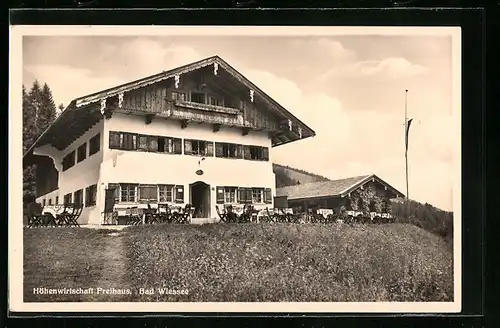 AK Bad Wiessee, Partie am Gasthaus Freihaus