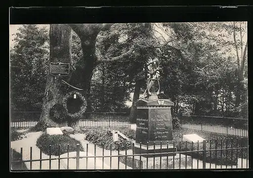 AK Wöbbelin, am Körnergrabe