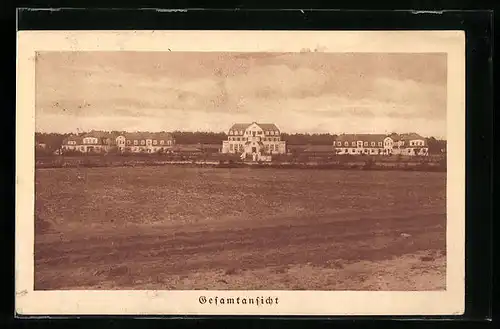 AK Nordholz b. Cuxhaven, Kinderheim des Roten Kreuzes Deutsch-Amerika, Gesamtansicht