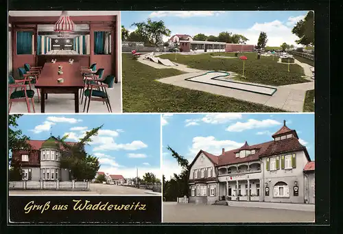 AK Waddeweitz, Minigolf-Anlage und Heide-Gasthaus