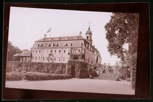Fotografie Brück & Sohn Meissen, Ansicht Lichtenwalde, Partie am Schloss