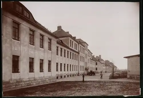 Fotografie Brück & Sohn Meissen, Ansicht Kamenz i. Sa., Kaserne des 3. Bataillon 13. Kgl. Sächs. Infanterie-Regiment 178