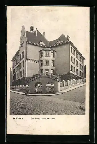 AK Eisleben, Städtische Oberrealschule