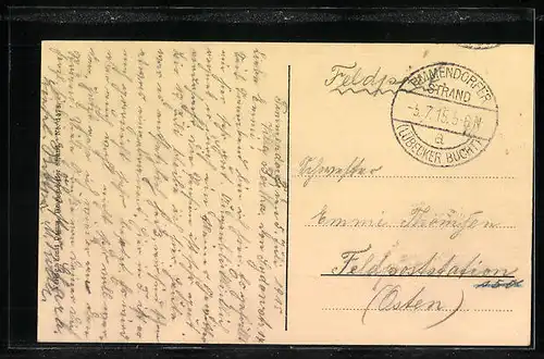 AK Timmendorfer Strand, Springbrunnen im Park