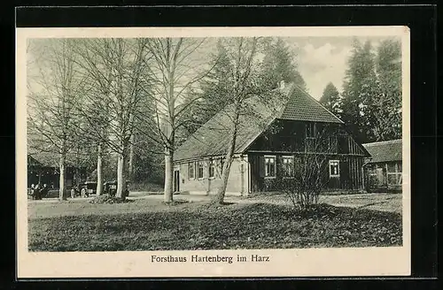 AK Wernigerode, Gasthof Forsthaus Hartenberg