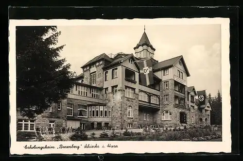 AK Schierke /Harz, Erholungsheim Barenberg, 