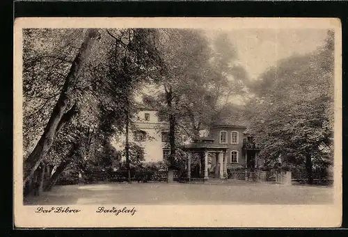 AK Bad Bibra i. Thür., Blick auf den Badeplatz