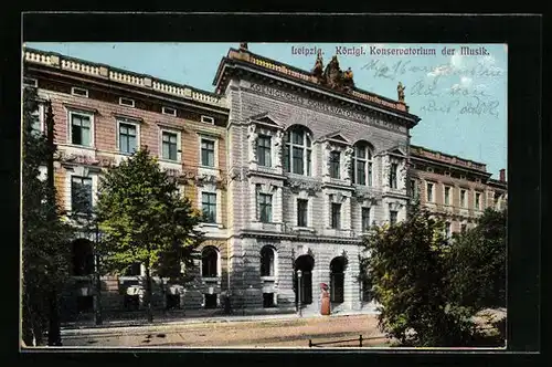 AK Leipzig, Königl. Konservatorium der Musik