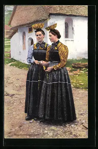 AK Bregenzerwälderinnen in Tracht