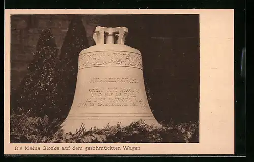 AK Leipzig, Michaeliskirche, Glockeneinholung am 10. Mai 1925