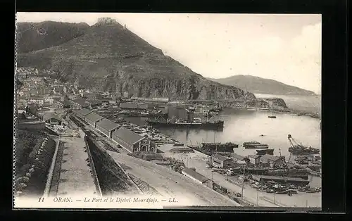 AK Oran, Le Port et le Djebel Mourdjajo