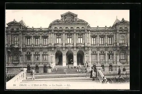 AK Oran, L`Hôtel de Ville, La Facade