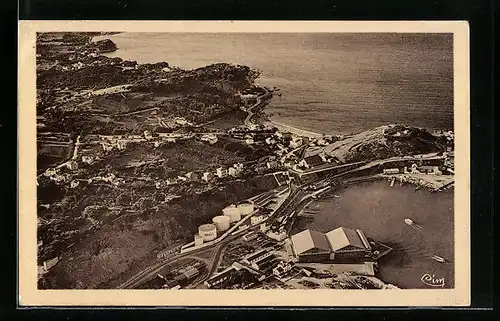 AK Bone, Place de la Grenouillère vue en avion