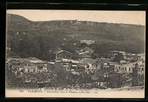 AK Tlemcen, Panorama vers le Plateau Leila Séti