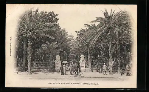 AK Alger, Le Square Bresson - Entrée principale