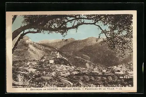 AK Meknès, Moulay Idriss, Panorama de la Ville