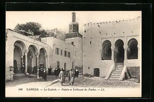 AK Tanger, La Casbah-Palais et tribunal du Pacha