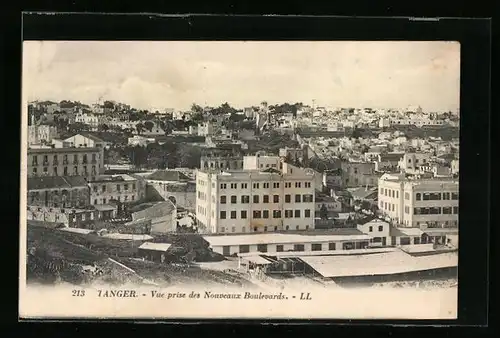 AK Tanger, Vue prise des Nouveaux Boulevards