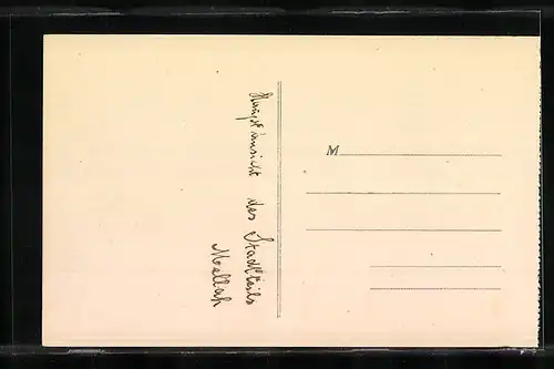 AK Fez, Vue générale, Quartier du Mellah