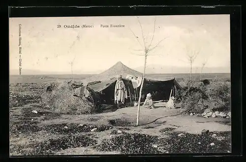 AK Oudjda, Poste Frontiere