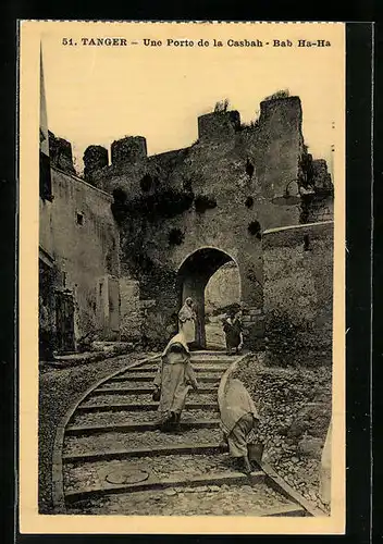 AK Tanger, Une Porte de la Casbah, Bab Ha-Ha