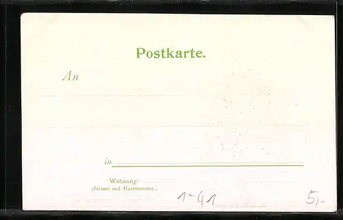 AK Portrait Heinrich Laube