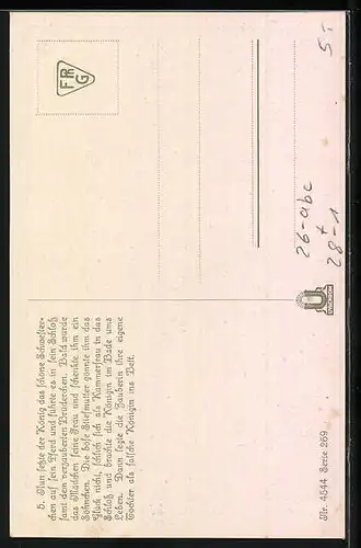 Künstler-AK sign. G. Hinke: Märchen Brüderchen und Schwesterchen der Brüder Grimm