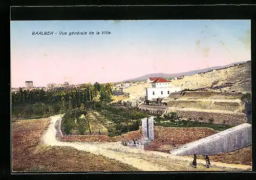 AK Baalbek, Vue générale de la Ville