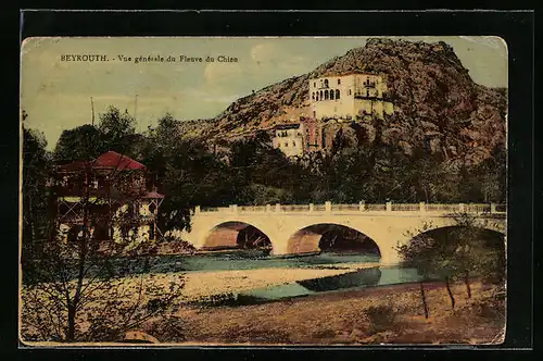 AK Beyrouth, Vue générale du Fleuve du Chien