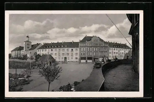 AK Glauchau i. Sa., Blick vom Glauchauer Hof