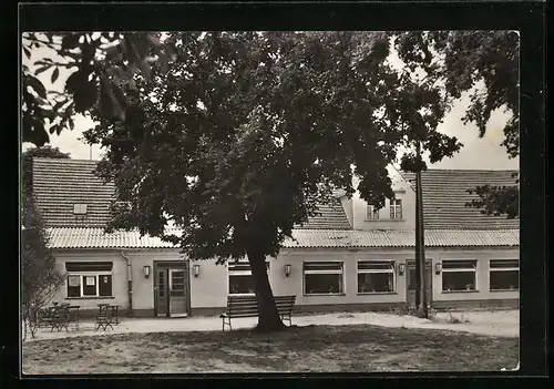 AK Zesch /Kr. Zossen, Reicherts Gasthof