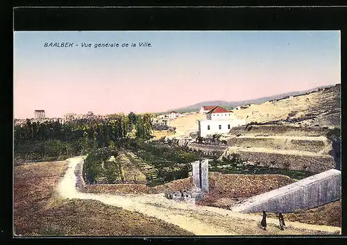 AK Baalbek, Vue générale de la Ville