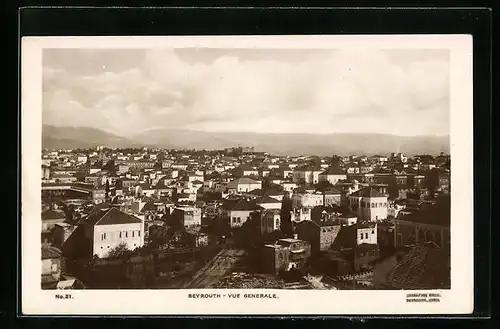 AK Beyrouth, Vue générale