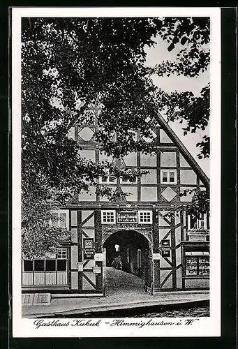 AK Himmighausen i. W., Gasthaus Kukuk
