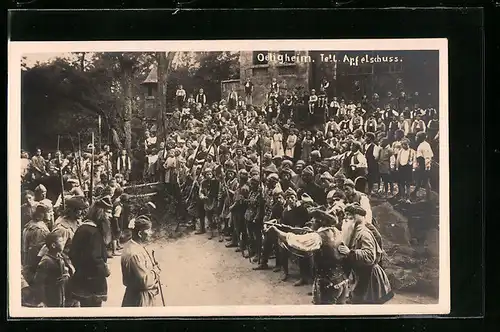 AK Oetigheim, Volksschauspiele, Tell, Apfelschuss