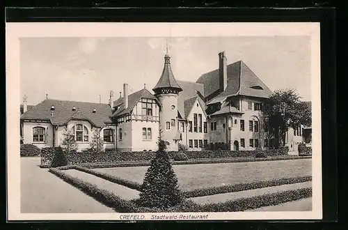 AK Crefeld, Stadtwald-Restaurant