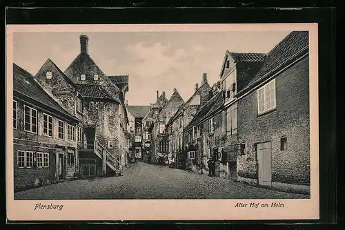 AK Flensburg, Alter Hof am Holm