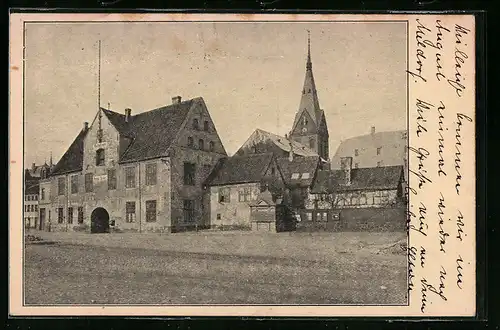 AK Flensburg, Partie am Hafenamt