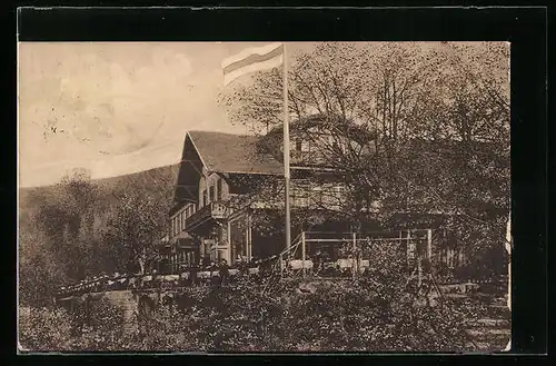 AK Heidelberg, Hotel-Restaurant Molkenkur, Bes. Heinrich Damm
