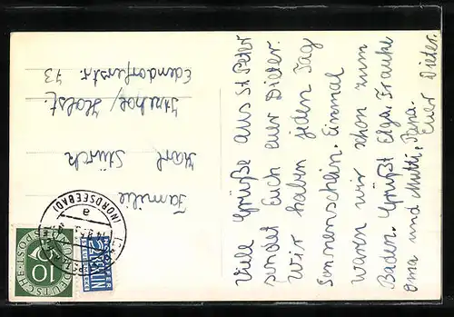 AK St. Peter-Böhl, Gruss aus dem DDR Zeltlager Wulf Isebrandt