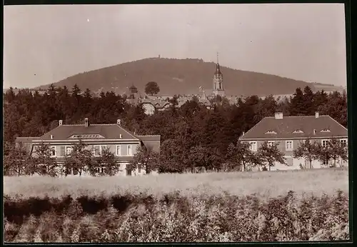 Fotografie Brück & Sohn Meissen, Ansicht Grossschweidnitz, Blick auf die Landesanstalt