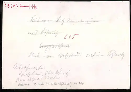 Fotografie Brück & Sohn Meissen, Ansicht Radebeul, Blick vom Spitzhaus auf die Lössnitz-