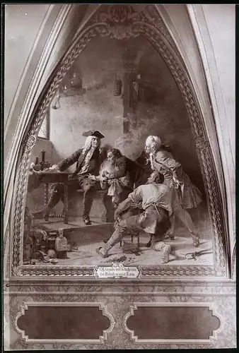 Fotografie Brück & Sohn Meissen, Ansicht Meissen i. Sa., Gemälde in der Albrechtsburg, Arcana Fabrik